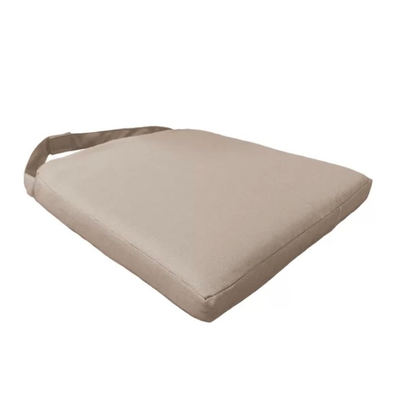 TK Classics Accents Tk Classics Set Of 4 Indoor Outdoor Dining Chair Cushion Covers Wheat